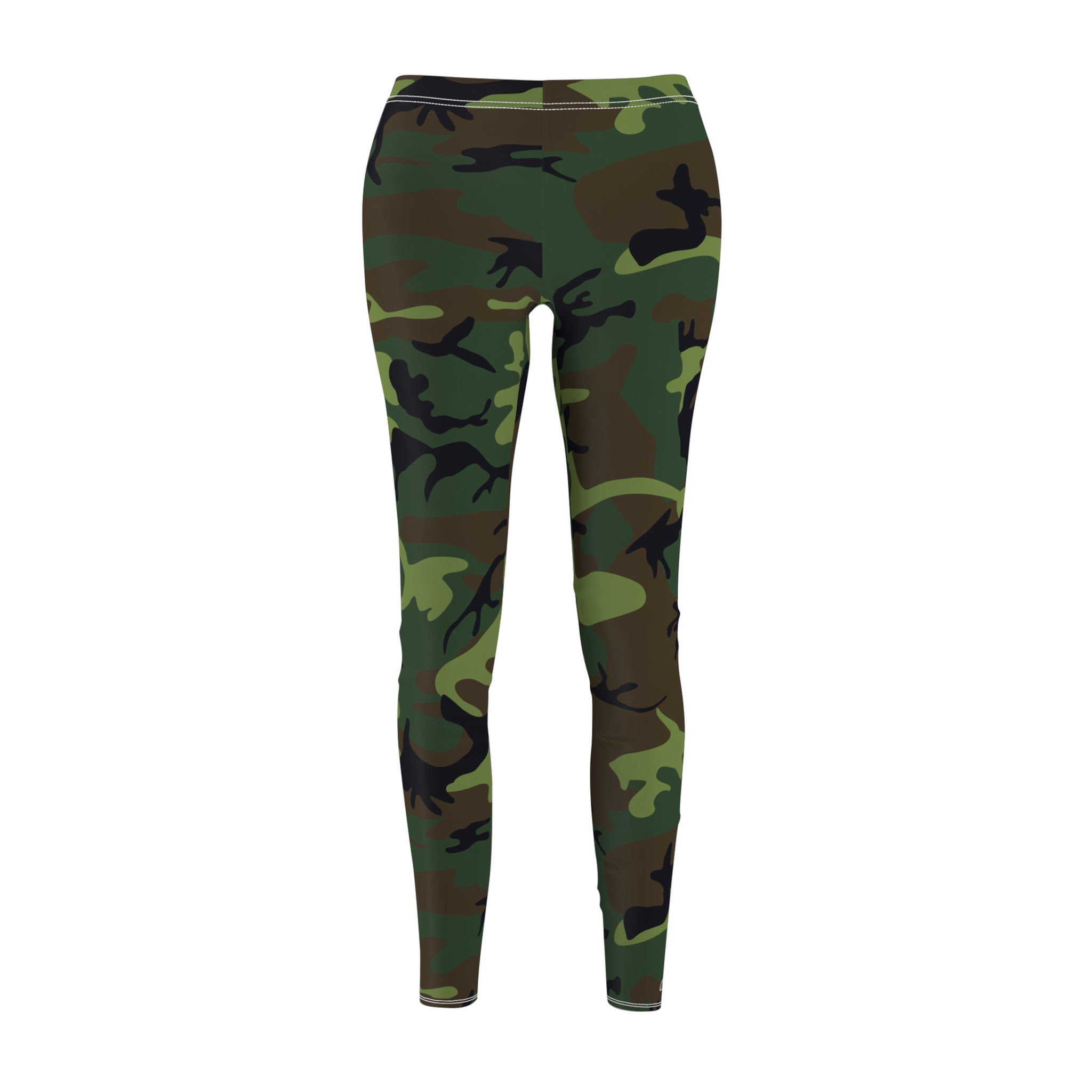 Live Fresh Casual Leggings - Woodland Camo