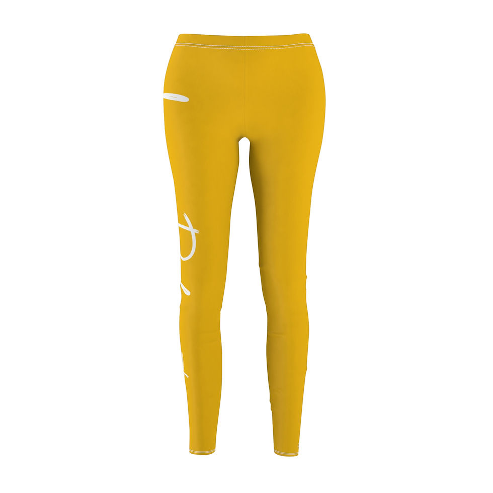 Live Radiant Casual Leggings - Yellow LR
