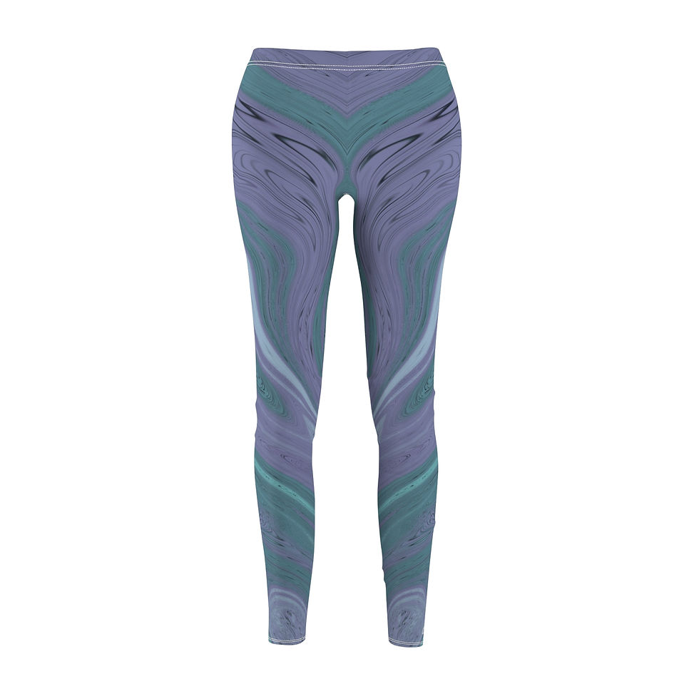 OutThere Wear Casual Leggings - Neptune