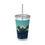 Thumbnail: Live Cool Sunsplash Tumbler with Straw - 16oz - Saint Somewhere - 84