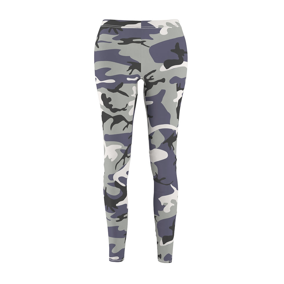 Live Fresh Casual Leggings - Mist Camo