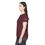 Thumbnail: OutThere Wear Women's Poly-tek Tee - Cabernet
