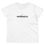 Thumbnail: OutThere Wear Women's Midweight White Cotton Tee - kinda Outdoorsey 