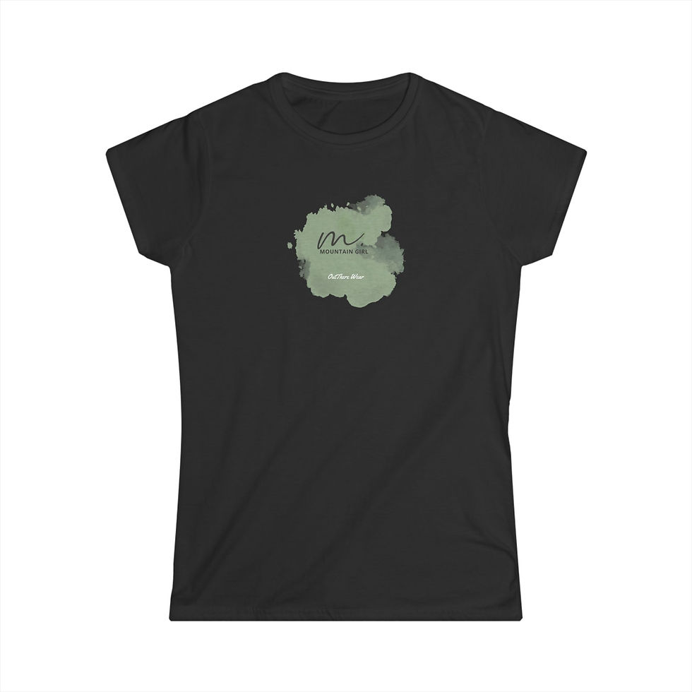 OutThere Wear Women's Softstyle Lightweight Tee - Mountain Girl