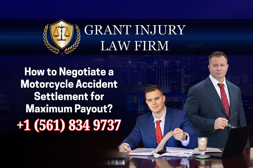 motorcycle accident settlement