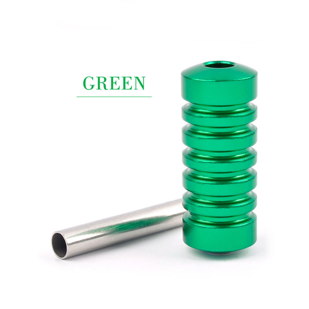 poignée tatouage vert