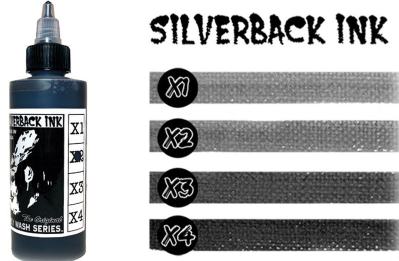 Miniature : encre tatouage silverback pas cher