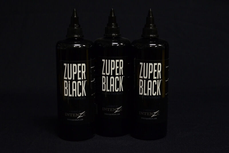 Miniature : Encre tatouage zuper black pour dermographe