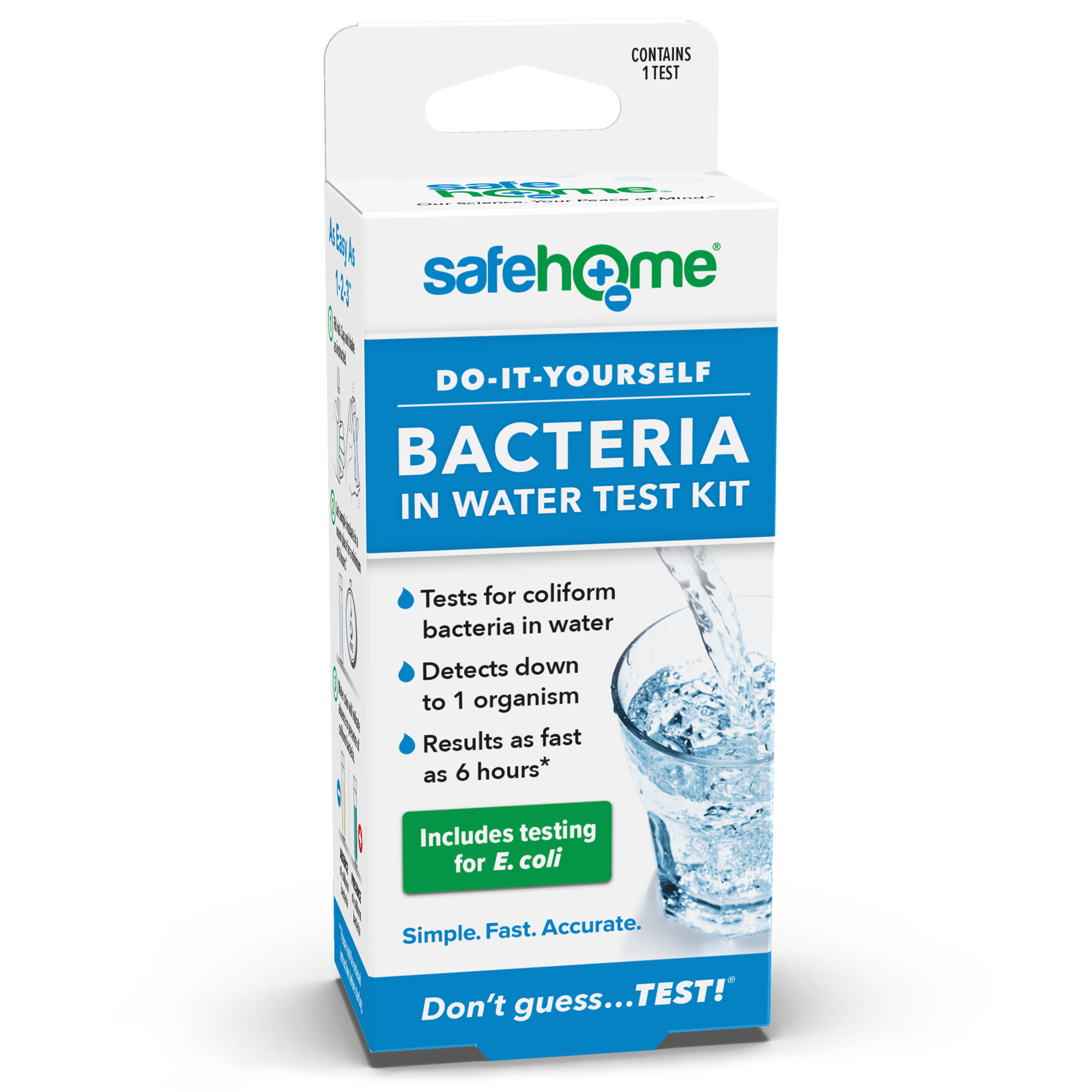 Bacteria in Water Test Kit - SafeHome