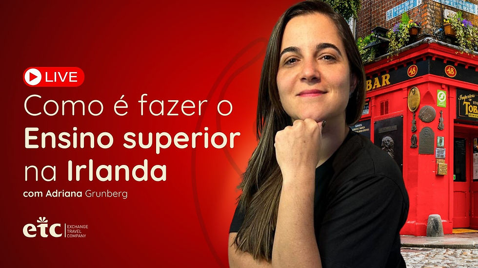 LIVE: Como é fazer um Ensino Superior na Irlanda?