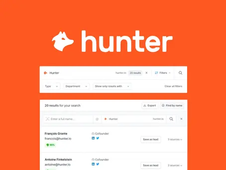 Hunter E-Mail-Suchdienst