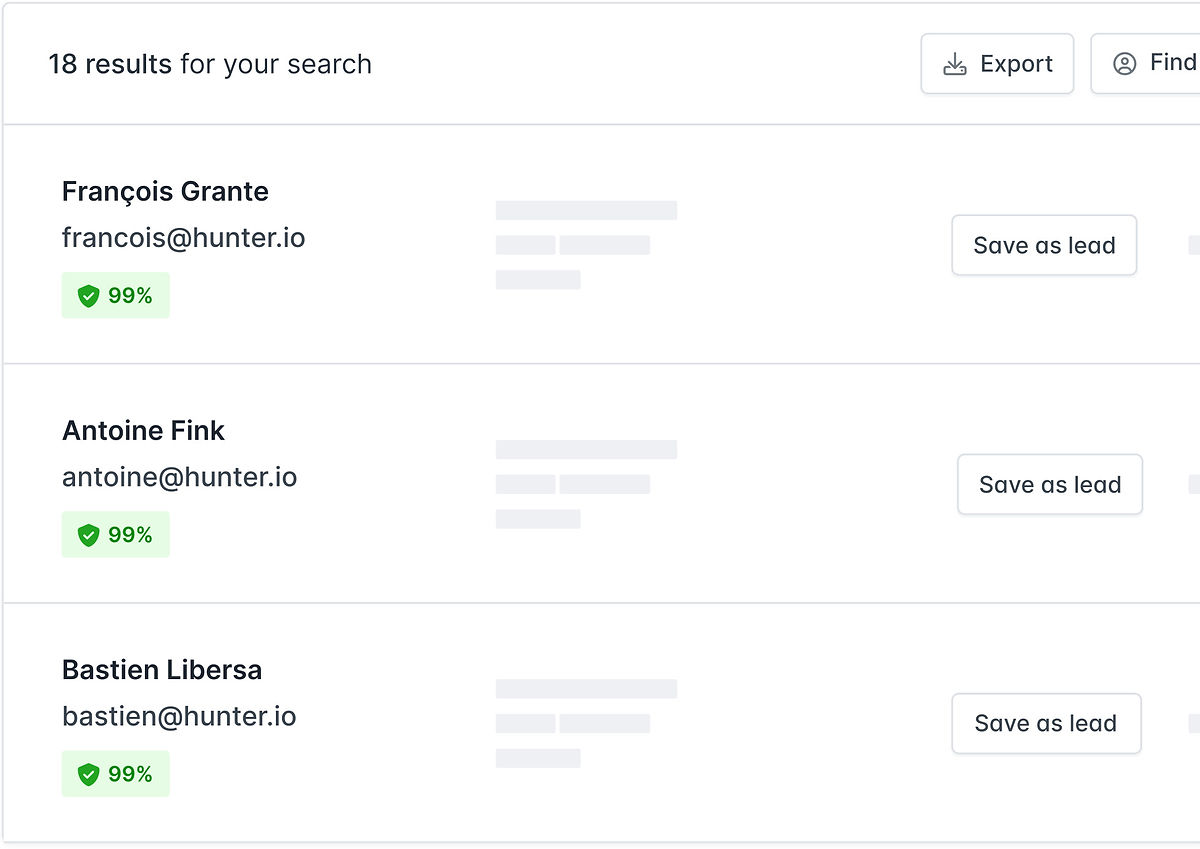 Hunter Domain Search