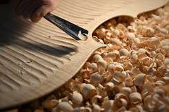 Hollowing the plates