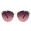 Thumbnail: Nightbri - Women Rimless Tinted Chic Rhinestone Fashion Cat Eye Sunglasses