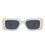 Thumbnail: Quixotic - Rectangle Narrow Fashion Tinted Square Sunglasses
