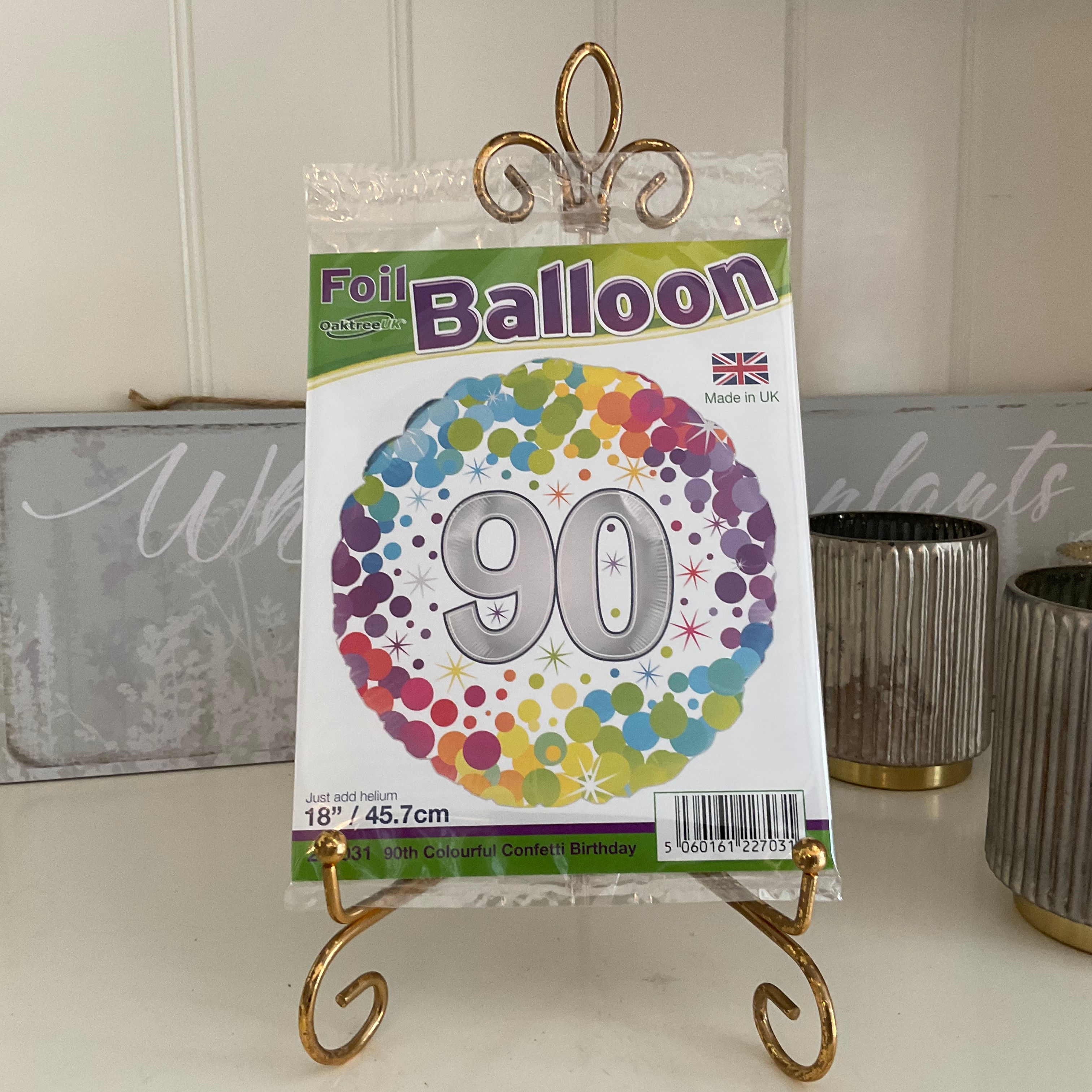 90th Birthday Balloon
