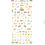 Thumbnail: Long Pack Sticker Collection - Tsum Tsum Calendar 2 PC Decoration Clear Sticker