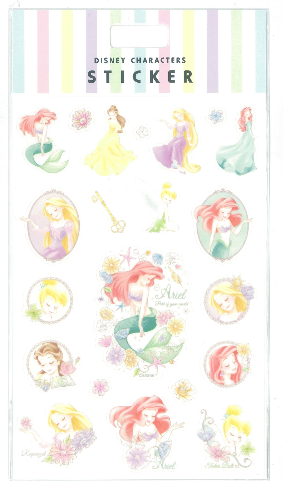 Disney Characters Sticker Collection - Disney Princess flower of dream sticker