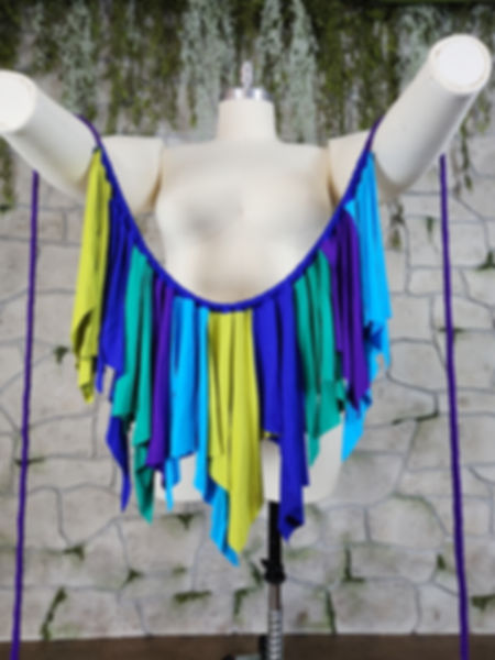 Bright Peacock Scrap Wrap
