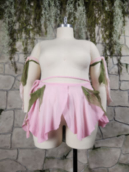 Pink Whisper Drawstring Petal Wrap 100% Cotton