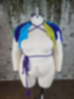 Thumbnail: Bright Peacock Scrap Wrap
