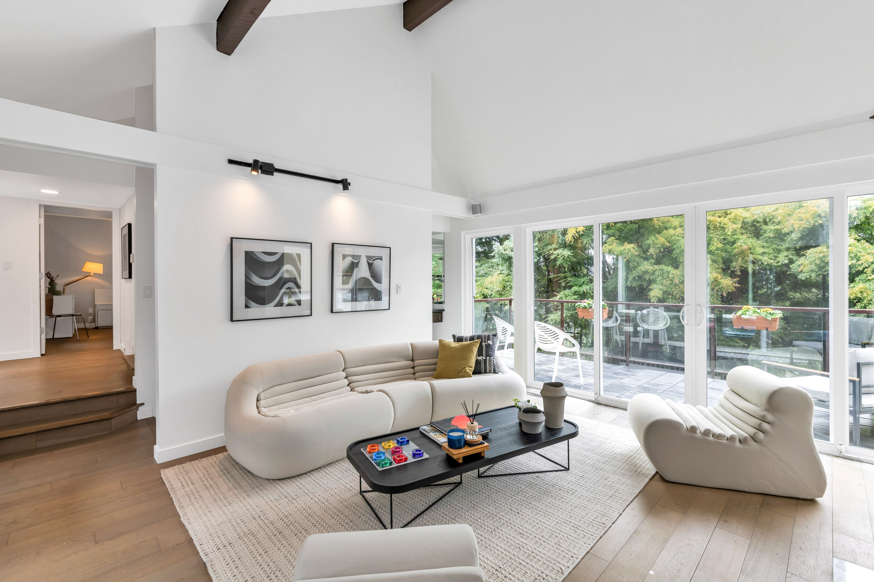 Living room · Full design, renovation & staging