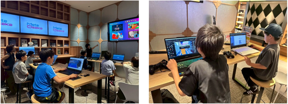 ゲーム制作の様子