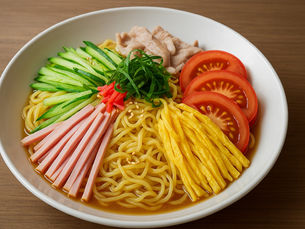 コラトゥーラ香る冷やし中華