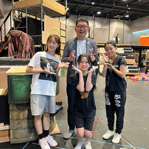 ミュージカル「えんとつ町のプペル」の稽古場見学