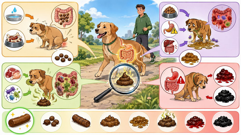 ワンちゃんのうんちと体調の関係