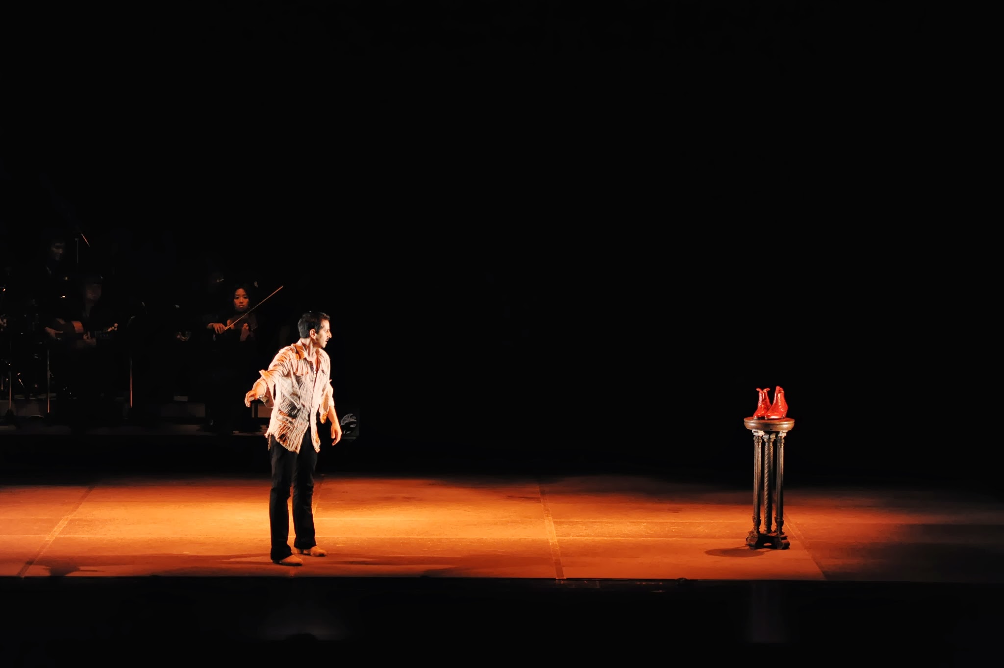 Un momento de baile flamenco