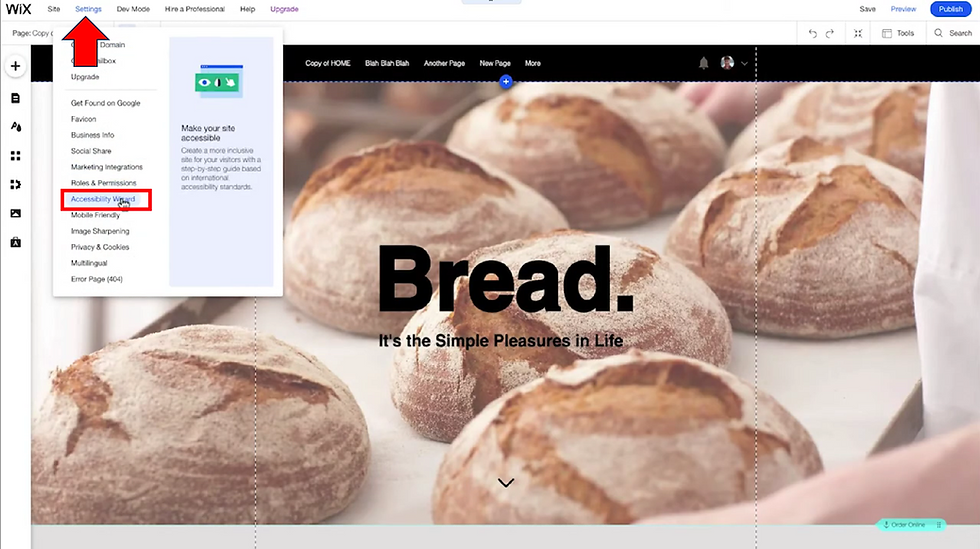 「設定」を開き 「アクセシビリティ設定」に移動