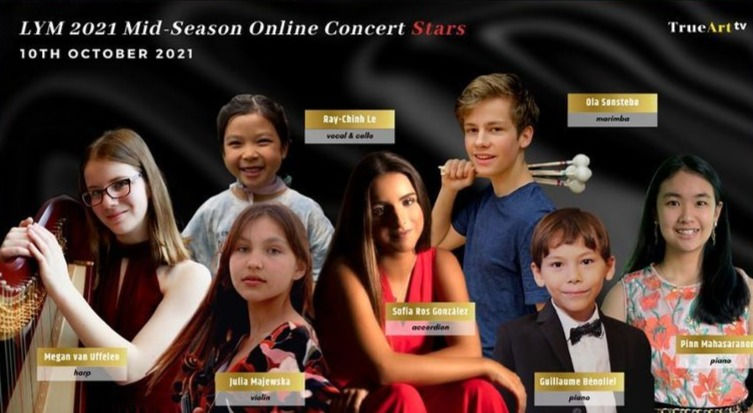 Mid-season online concert (London Young Musician) Prize Winners