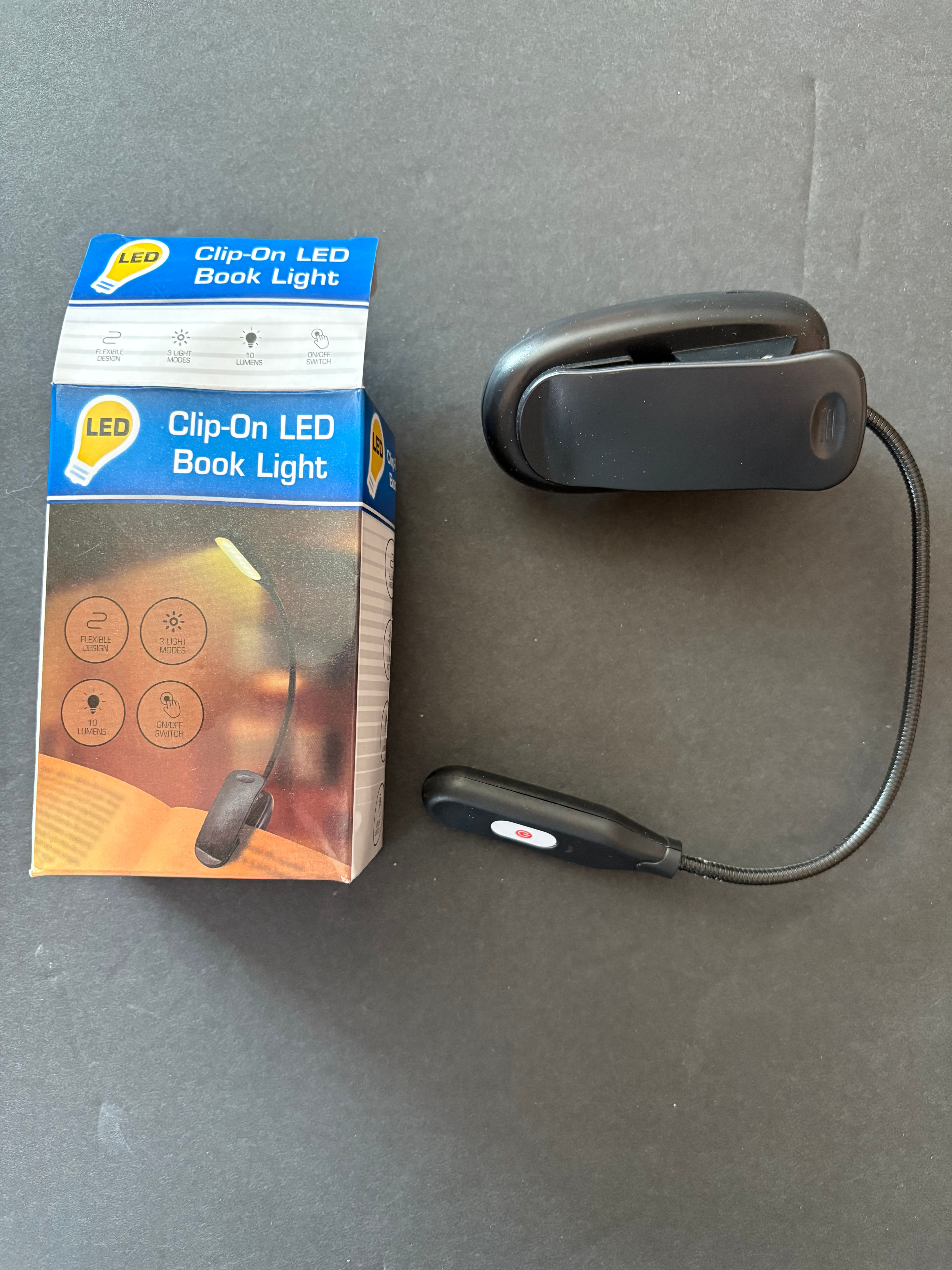Clip-On LED Book Light