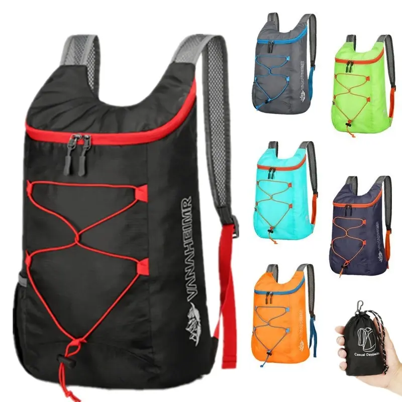 Miniatura: Multifunctional Outdoor Folding Backpack High Density Lightweight Waterproof