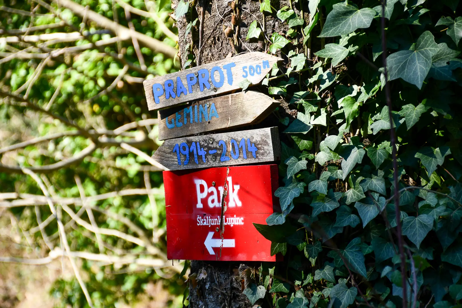 Park Škaljunk - Lupinc 
