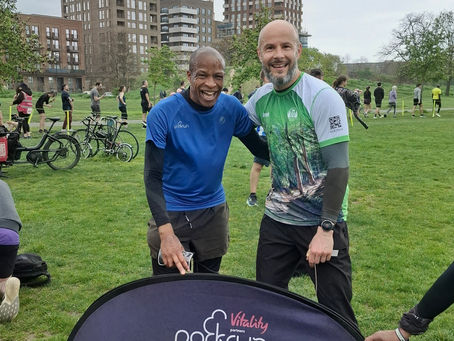 Burgess parkrun, April 2026. 