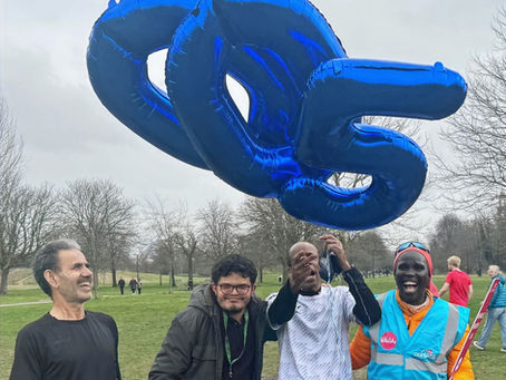 Parkrun 500 club.
