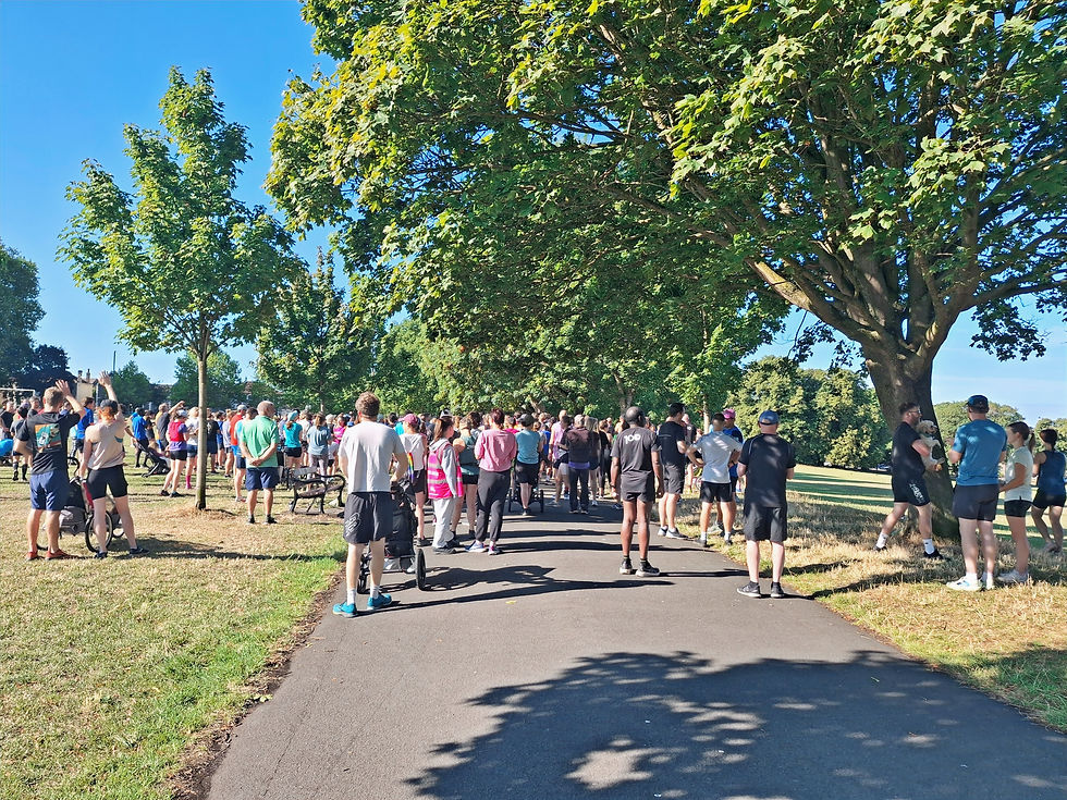Eastville parkrun, August 2025.