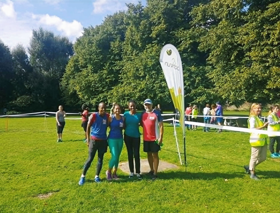 Burgess parkrun, August 2017.