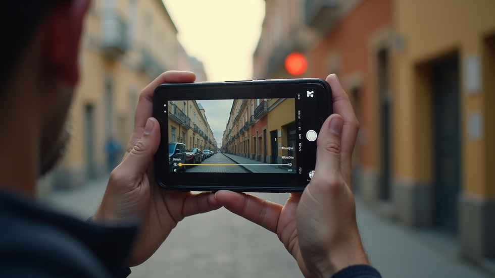 Vue rapprochée d’un écran de smartphone montrant une vidéo TikTok en cours de lecture