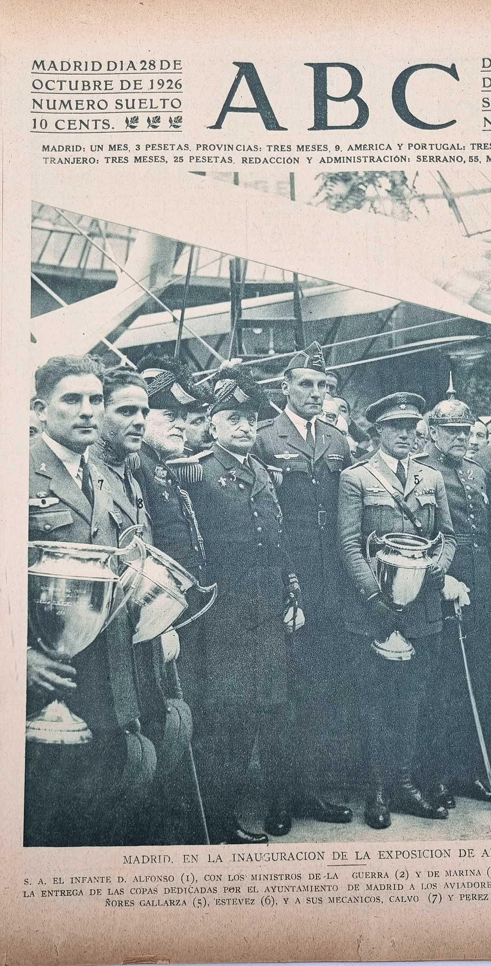 Prensa española de 1926