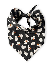 Hey Boo Classic Tie-On Halloween Dog Bandana