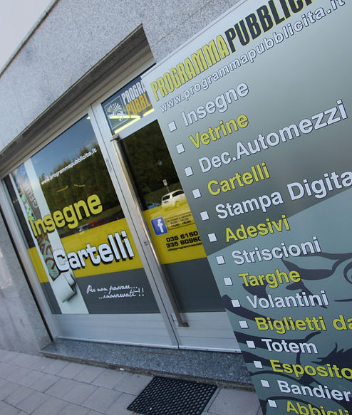 Vetrina - programma pubblicita - chi siamo