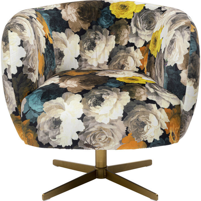 Miniature : Fauteuil pivotant PEANY FLOWER