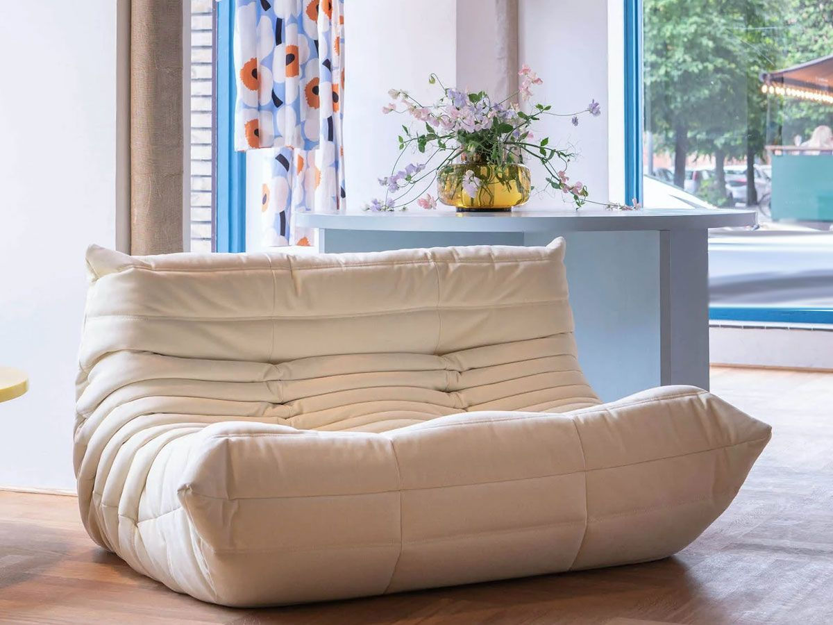 Petite banquette TOGO - Alcantara Litchen