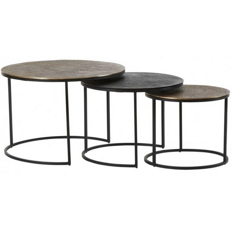 Set de tables basses YULI