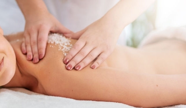 back facial treatment