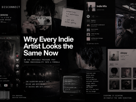 THE DISCONNECT #1: Why Every Indie Artist Looks the Same Now I Indie Artist Aesthetics