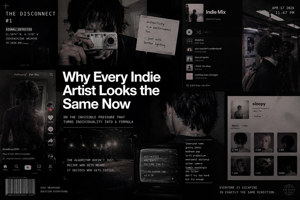 THE DISCONNECT #1: Why Every Indie Artist Looks the Same Now I Indie Artist Aesthetics